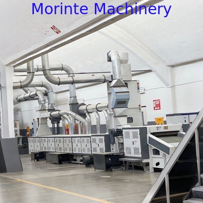 Textile Cotton Waste Fabric Yarn  Recycling Machine with Metal Detector