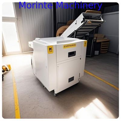 Textile waste fabric cutting machine