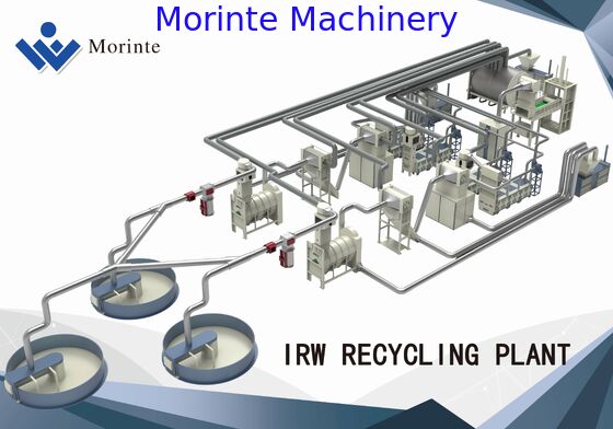 soft waste cleaning machine line