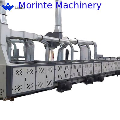 Textile waste recycling production line
