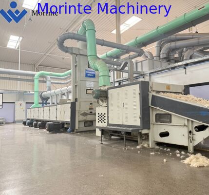 Textile Waste Opening Machine Works on Cotton Fabrics Hard Waste Textile Waste
